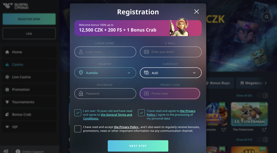 buran casino Gameplay