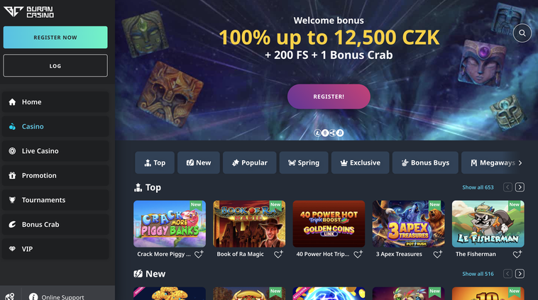 buran casino Gameplay